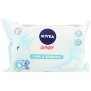 Nivea Baby Pure & Sensitive Cleansing Wipes 63pc
