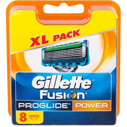 Gillette Fusion Proglide Power Replacement blade 8pc
