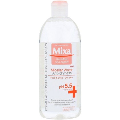 Mixa Anti-Dryness Micellar Water 400ml