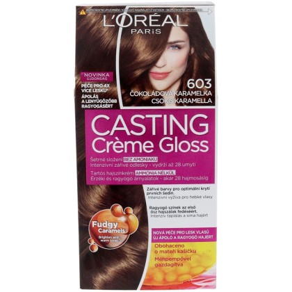 L´oréal Paris Casting Creme Gloss Hair Color 603 Chocolate Caram