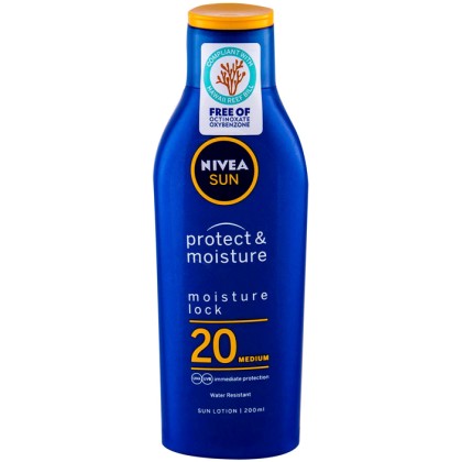 Nivea Sun Protect & Moisture SPF20 Sun Body Lotion 200ml