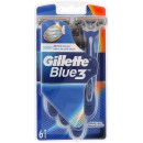 Gillette Blue3 Razor 6pc