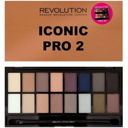 Makeup Revolution London Iconic Pro Palette 2 Eye Shadow 16gr