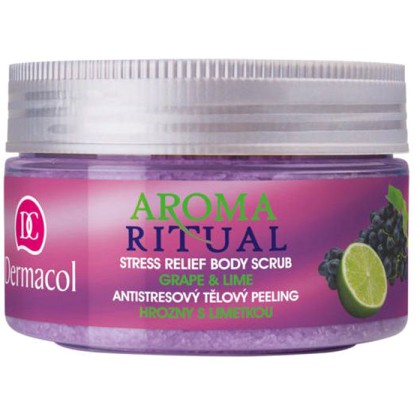 Dermacol Aroma Ritual Grape & Lime Body Peeling 200gr