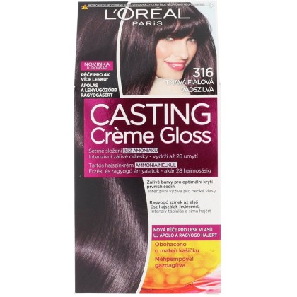 L´oréal Paris Casting Creme Gloss Hair Color 316 Plum 48ml