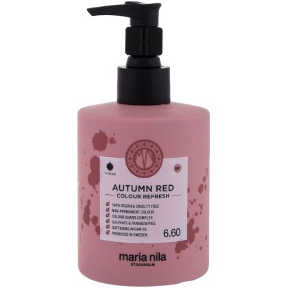 Maria Nila Colour Refresh Hair Color 6,60 Autumn Red 300ml (Colo