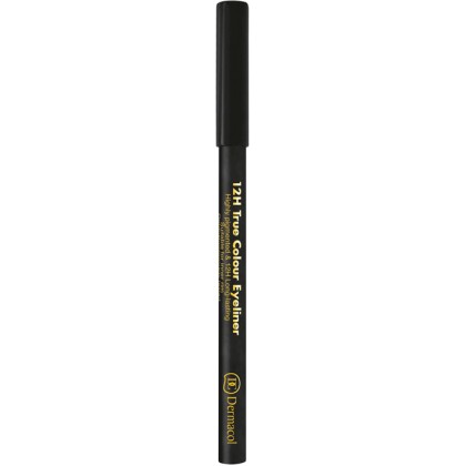 Dermacol 12H True Colour Eye Pencil 8 Black 0,28gr
