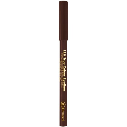 Dermacol 12H True Colour Eye Pencil 6 Dark Brown 0,28gr