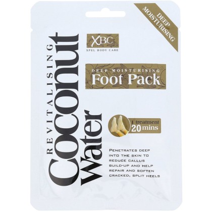 Xpel Coconut Water Deep Moisturising Foot Pack Foot Mask 1pc