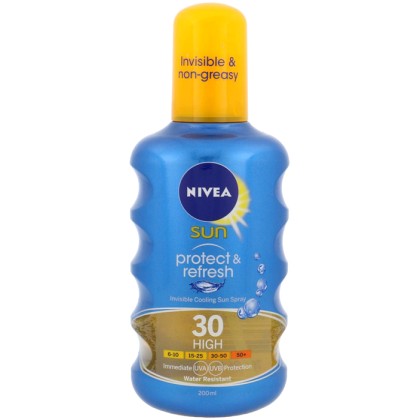 Nivea Sun Protect & Refresh Cooling Sun Spray SPF30 Sun Body Lot