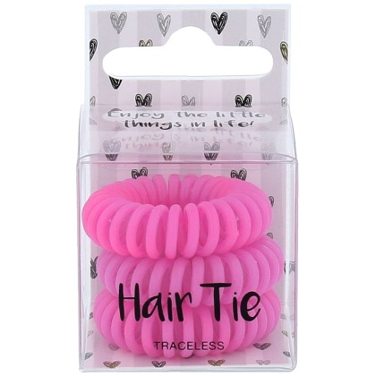 2k Hair Tie Hair Ring Pink 3pc