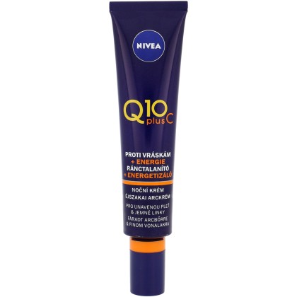Nivea Q10 Plus C Night Skin Cream 40ml (For All Ages)