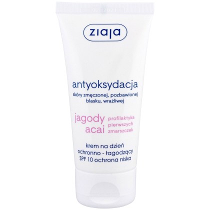 Ziaja Acai Berry Antioxidation SPF10 Day Cream 50ml (First Wrink