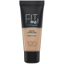 Maybelline Fit Me! Matte + Poreless Makeup 120 Classic Ivory 30m