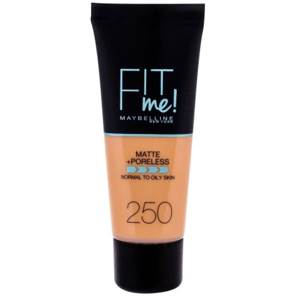Maybelline Fit Me! Matte + Poreless Makeup 250 Sun Beige 30ml