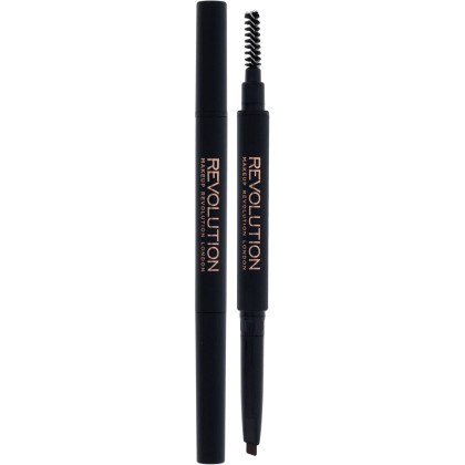 Makeup Revolution London Duo Brow Definer Eyebrow Pencil Light B