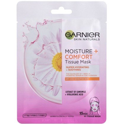 Garnier Skin Naturals Moisture + Comfort Face Mask 1pc (For All 