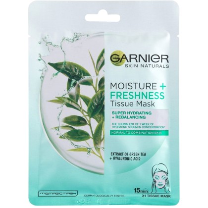 Garnier Skin Naturals Moisture + Freshness Face Mask 1pc (For Al