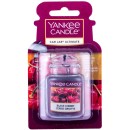 Yankee Candle Black Cherry Car Jar Car Air Freshener 1pc