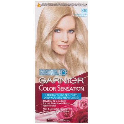 Garnier Color Sensation Hair Color S10 Silver Blonde 40ml (Color