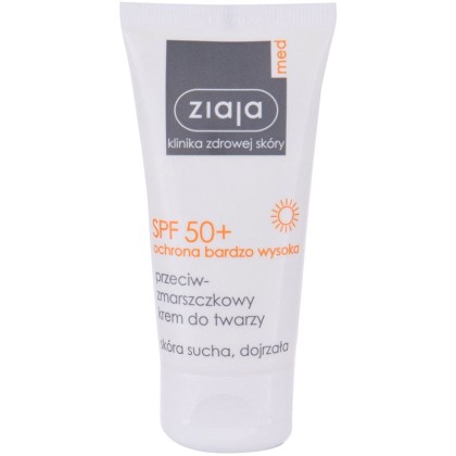 Ziaja Med Protective Anti-Wrinkle SPF50+ Face Sun Care 50ml