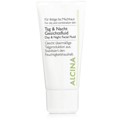 Alcina For Oily Skin Day & Night Facial Fluid Day Cream 50ml (Fo