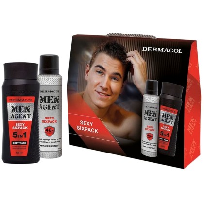 Dermacol Men Agent Sexy Sixpack 5in1 Shower Gel 250ml Combo: Sho