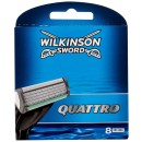 Wilkinson Sword Quattro Replacement blade 8pc