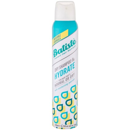 Batiste Hydrate Dry Shampoo 200ml (Normal Hair - Dry Hair)