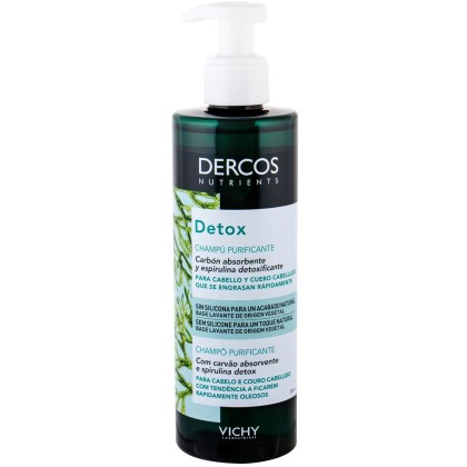 Vichy Dercos Detox Shampoo 250ml (Oily Hair)
