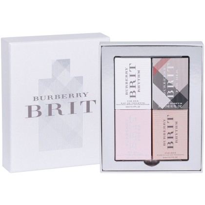 Burberry Brit Collection Eau de Parfum 4x5ml Combo: Edp Brit 5 M