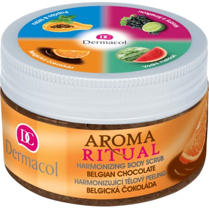 Dermacol Aroma Ritual Belgian Chocolate Body Peeling 200ml