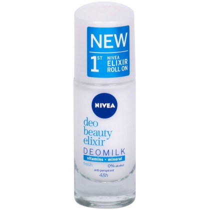 Nivea Deo Beauty Elixir Deomilk Fresh Roll-on Antiperspirant 40m