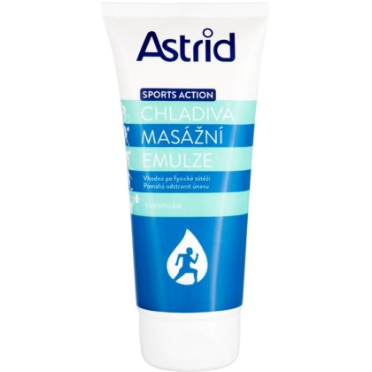 Astrid Sports Action Cooling Massage Emulsion For Massage 200ml