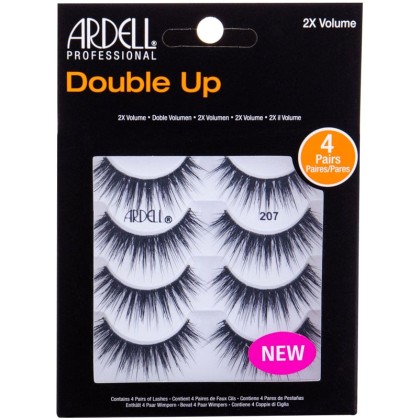 Ardell Double Up 207 False Eyelashes Black 4pc