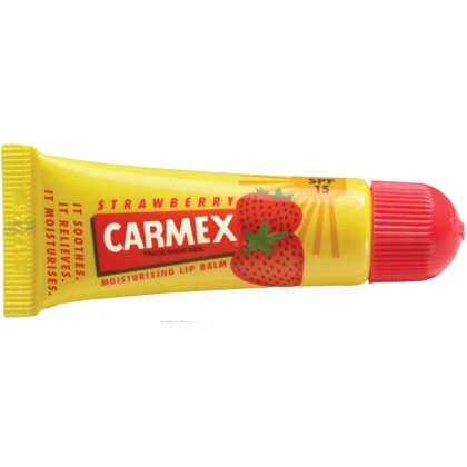 Carmex Strawberry SPF15 Lip Balm 10gr (For All Ages)