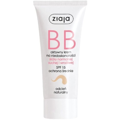 Ziaja BB Cream Normal and Dry Skin SPF15 BB Cream Natural 50ml