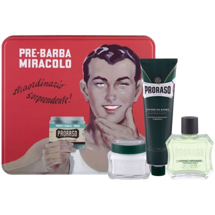 Proraso Green After Shave Lotion Aftershave Water 100ml Combo: A
