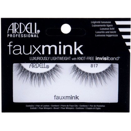 Ardell Faux Mink 817 False Eyelashes Black 1pc