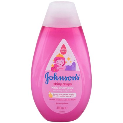 Johnson´s Baby Shiny Drops Shampoo 300ml (All Hair Types)