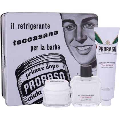 Proraso White After Shave Balm Kit Aftershave Balm 100ml Combo: 