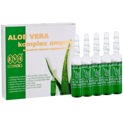 Eva Cosmetics Aloe Vera Complex Hair Care Ampoules Hair Serum 50