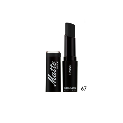 Absolute New York Matte Stick Lipstick - Dare To Wear- Black 67 