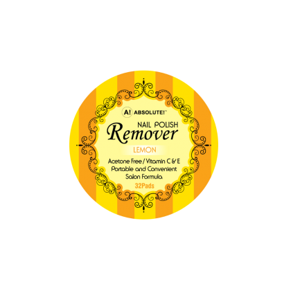 Nicka K New York Nail Polish Remover-Lemon 32 Pads  2,5ml