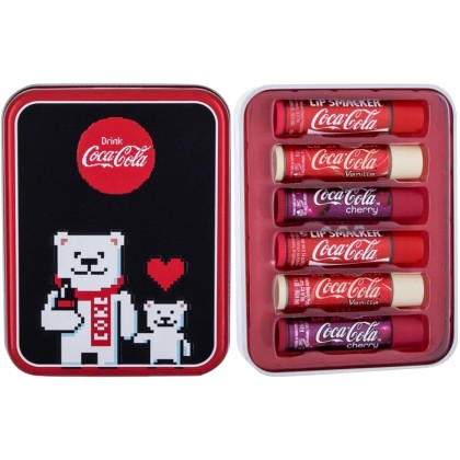 Lip Smacker Coca Cola Annual Tin- Pixel Ποικιλία Γεύσεων
