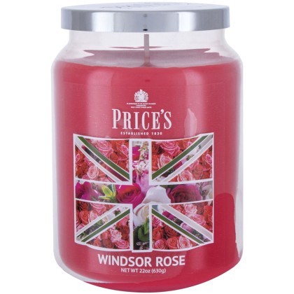 Price´s Candles Windsor Rose Scented Candle 630gr