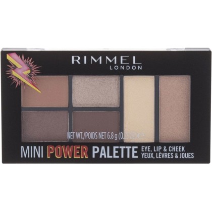 Rimmel London Mini Power Palette Makeup Palette 001 Fearless 6,8