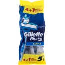 Gillette Blue3 Simple Razor 5pc