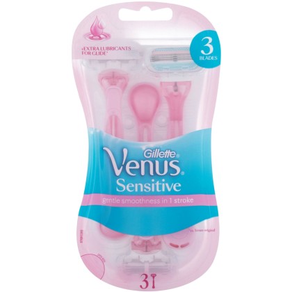 Gillette Venus Sensitive Razor 3pc