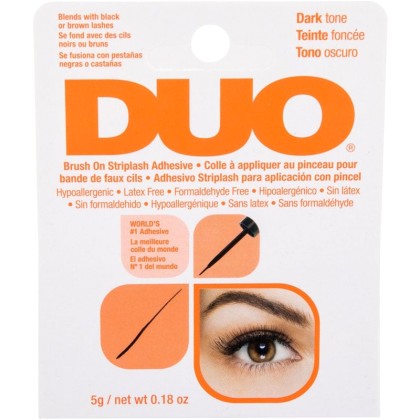Ardell Duo Brush On Striplash Adhesive Dark Tone False Eyelashes